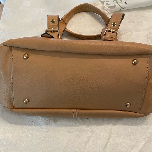 Charming Charlie camel color handbag - Picture 6 of 7